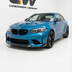 Carbonparts Tuning 1497 - Frontlippe Lippe Schwert Frontspoiler Spoiler Clubsport Carbon passend für BMW M2 F87