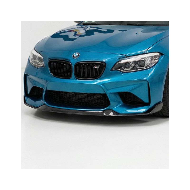 Carbonparts Tuning 1497 - Frontlippe Lippe Schwert Frontspoiler Spoiler Clubsport Carbon passend für BMW M2 F87
