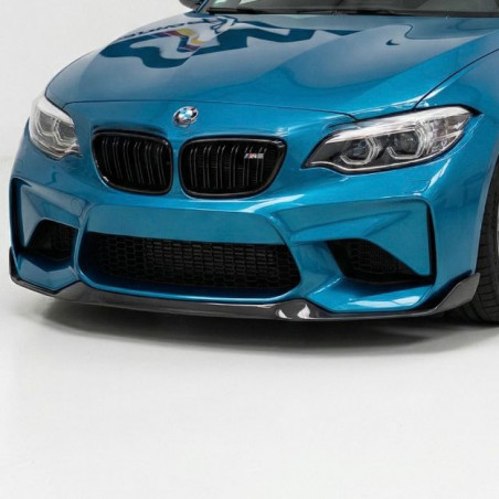 Carbonparts Tuning 1497 - Frontlippe Lippe Schwert Frontspoiler Spoiler Clubsport Carbon passend für BMW M2 F87