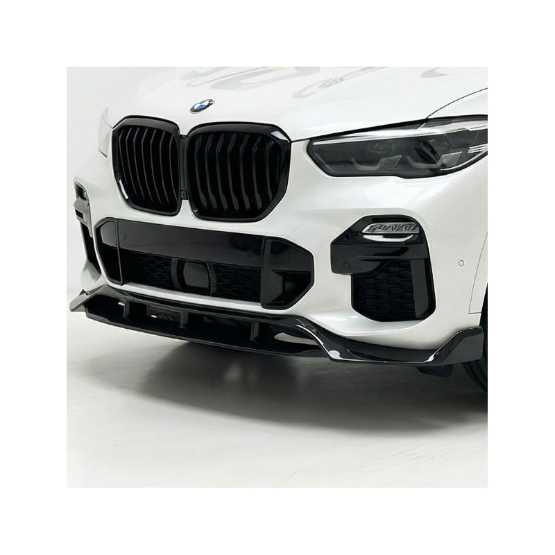 Carbonteile Tuning 2768 - Frontlippe Lippe Schwert Frontspoiler ABS Glanz passend für BMW X5 G05 VFL M Paket