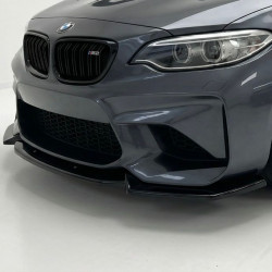 Carbonteile Tuning 1904 - Frontlippe Spoiler Schwert Performance ABS schwarz glänzend passend für BMW M2 F87