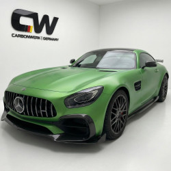 Carbonteile Tuning 2251 - Frontlippe Spoiler Schwert Carbon passend für Mercedes-Benz AMG GT C190 2-Türer