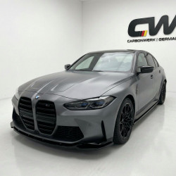 Carbonteile Tuning 2031 - Frontlippe Lippe Schwert ABS Glanz Schwarz passend für BMW M3 G80 G81 M4 G82 G83