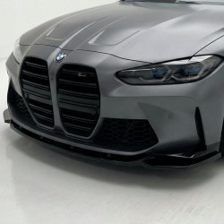 Carbonteile Tuning 2031 - Frontlippe Lippe Schwert ABS Glanz Schwarz passend für BMW M3 G80 G81 M4 G82 G83