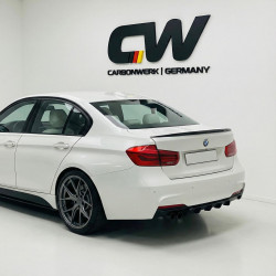 Carbonparts Tuning 1654 - Diffusor ABS black glossy fits F30 F31 with MPaket