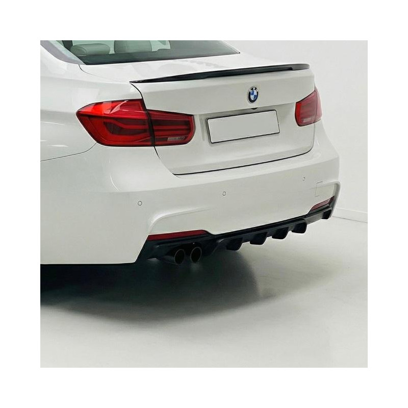 Carbonparts Tuning 1654 - Diffusor ABS black glossy fits F30 F31 with MPaket