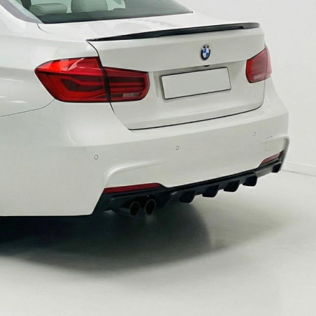 Carbonparts Tuning 1654 - Diffusor ABS black glossy fits F30 F31 with MPaket