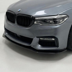 Carbonteile Tuning 2797 - Frontlippe Lippe Schwert Frontspoiler ABS Glanz Schwarz passend für BMW 5er G30 G31 VFL M Paket