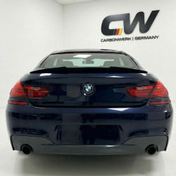 Pièces en carbone Tuning 1957 - Heckspoiler Lippe Spoiler Highkick schwarz glänzend passend für BMW 6er F06 F13 + M6