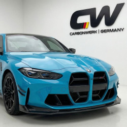 Carbonteile Tuning 1782 - Frontlippe Spoiler Schwert V Vollcarbon passend für BMW G80 G81 G82 G83 M3 M4