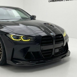 Carbonteile Tuning 1782 - Frontlippe Spoiler Schwert V Vollcarbon passend für BMW G80 G81 G82 G83 M3 M4