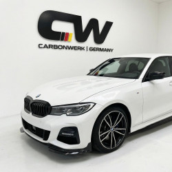 Carbonteile Tuning 1743 - Frontlippe Spoiler Lippe Schwert Performance schwarz glänzend passend für BMW 3er G20 G21