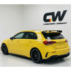 Carbonteile Tuning 2447 - Heckspoiler Heck Flügel Spoiler Race ABS Glanz Schwarz passend für Mercedes Benz A W177 auch AMG