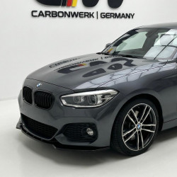 Carbonteile Tuning 2032 - Frontlippe Lippe Schwert ABS Glanz Schwarz passend für BMW 1er F20 F21 LCI M Paket