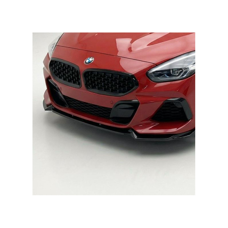 Carbonteile Tuning 1906 - Frontlippe Spoiler Schwert Performance ABS schwarz glänzend passend für BMW Z4 G29 mit MPaket