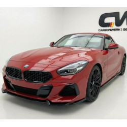 Carbonteile Tuning 1906 - Frontlippe Spoiler Schwert Performance ABS schwarz glänzend passend für BMW Z4 G29 mit MPaket