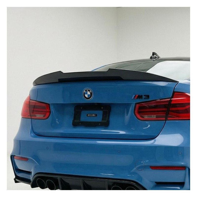 Carbonteile Tuning 1771 - Heckspoiler Deep V2 Vollcarbon passend für BMW 3er F30 und M3 F80