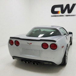 Pièces en carbone Tuning 1633 - Heckspoiler Carbon passend für Corvette C6
