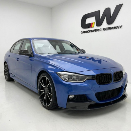 Carbonparts Tuning Frontlippe Lippe Spoiler Schwert ABS Glanz Schwarz für BMW 3er F30 F31 M Sportpaket - 2817
