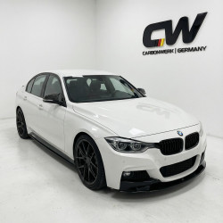 Carbonparts Tuning Frontlippe Lippe Spoiler Schwert ABS Glanz Schwarz für BMW 3er F30 F31 M Sportpaket - 2817