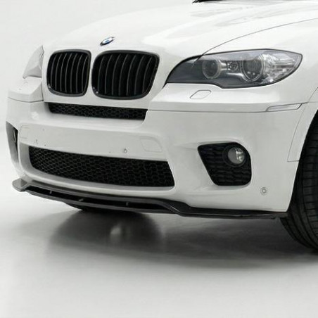 Carbonteile Tuning 2043 - Frontlippe Lippe Schwert ABS Glanz Schwarz passend für BMW X5 E70 LCI M Paket