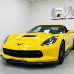 Carbonteile Tuning 1613 - Frontlippe V1 Carbon passend für Corvette C7 + Z06
