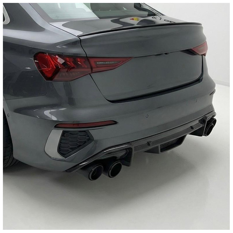 Carbonteile Tuning Heckdiffusor Diffusor Performance Carbon für AUDI A3 8Y S-Line + S3 8Y Limousine Vorfacelift - 4139