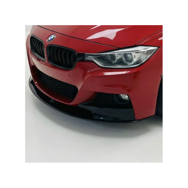 Carbonteile Tuning 1598 - Frontlippe performance ABS schwarz glänzend passend für BMW 3er F30 F31