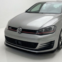 Carbonteile Tuning 2066 - Frontlippe Lippe Schwert ABS Glanz Schwarz passend für VW Golf 7 GTI
