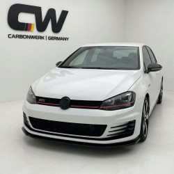 Carbonteile Tuning 2066 - Frontlippe Lippe Schwert ABS Glanz Schwarz passend für VW Golf 7 GTI