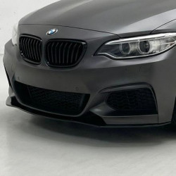 Carbonteile Tuning 2804 - Frontlippe Lippe Schwert Frontspoiler ABS Glanz Schwarz passend für BMW 2er F22 F23 M Paket