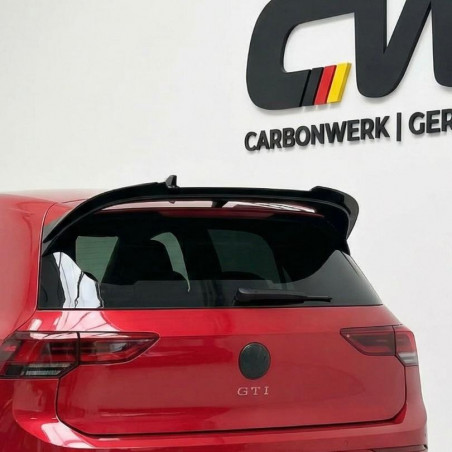 Carbonteile Tuning Heckspoiler Lippe Spoiler Flaps Aufsatz ABS Glanz Schwarz passend für Volkswagen Golf Mk8 GTI Ckubsport - ...