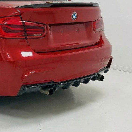 Carbonteile Tuning 1695 - Diffusor Diffuser Performance schwarz glänzend passend für BMW 3er F30 F31 335 340