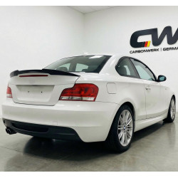 Carbonteile Tuning 1537- Heckspoiler Spoiler Lippe V3 Highkick Carbon passend für BMW 1er E82 + 1er M