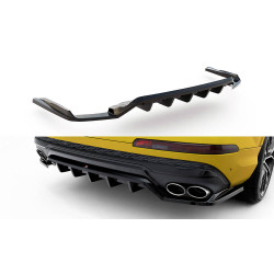 Pièces en carbone Tuning Maxton Heckdiffusor Diffusor ABS Glanz für AUDI SQ7 4M + Q7 S-Line Mk2 - 4141