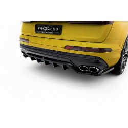 Pièces en carbone Tuning Maxton Heckdiffusor Diffusor ABS Glanz für AUDI SQ7 4M + Q7 S-Line Mk2 - 4141