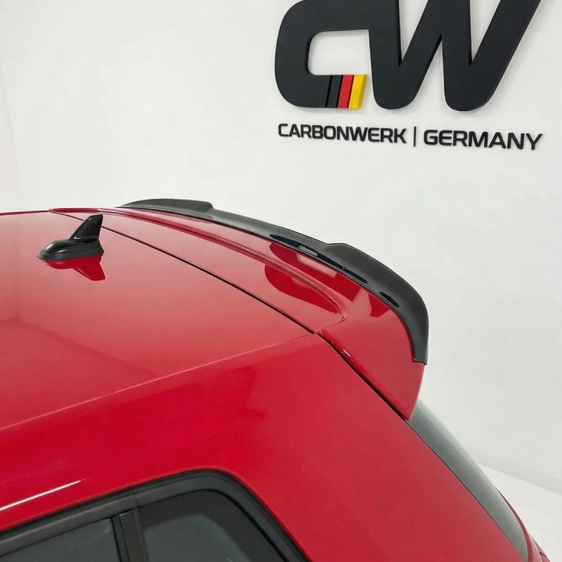 Carbonteile Tuning Heckspoiler Lippe Spoiler Flaps Aufsatz ABS Glanz Schwarz passend für Volkswagen Golf Mk6 GTI / R 2008-201...