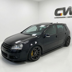Carbonteile Tuning Sideskirts Seitenschweller Ansätze ABS schwarz glänzend passend für Volkswagen Golf Mk5 GTI 2003-2008 - 4152