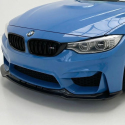 2048 - Frontlippe Lippe Schwert V3 ABS Glanz Schwarz passend für BMW M3 F80 M4 F82 F83