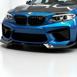 Carbonteile Tuning 1337 - Frontlippe V1 Carbon passend für BMW M2 F87