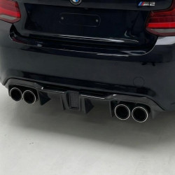 Carbonparts Tuning 1400 - Diffusor Carbon V5 fits BMW M2 F87