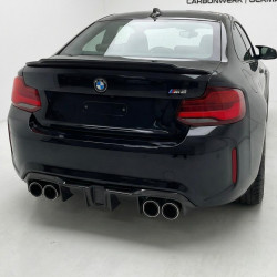 Pièces en carbone Tuning 1400 - Diffusor Carbon V5 passend für BMW M2 F87