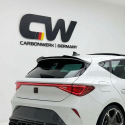 Carbonparts Tuning copy of 2715 - Heckspoiler Spoiler Heckklappe Ansatz ABS Glanz Schwarz passend für Cupra Leon 2020+