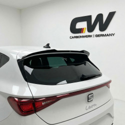 Carbonparts Tuning copy of 2715 - Heckspoiler Spoiler Heckklappe Ansatz ABS Glanz Schwarz passend für Cupra Leon 2020+
