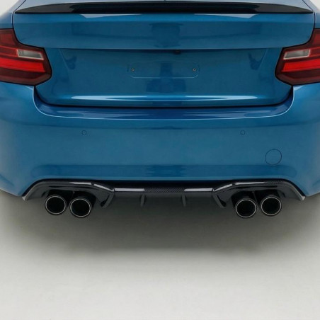 Carbonteile Tuning 1544 - Diffusor V6 Carbon passend für BMW M2 F87
