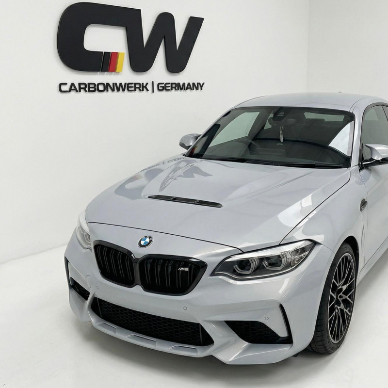 Pièces en carbone Tuning 1778 - Motorhaube Clubsport ALUMINIUM passend für BMW 1er 2er M2 F20 F21 F22 F23 F87