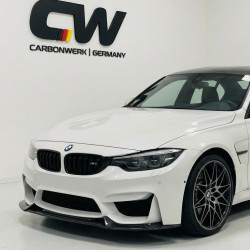 Carbonteile Tuning 1043 - Frontlippe Lippe Frontspoiler Schwert V3 Carbon passend für BMW F80 F82 F83 M3 M4