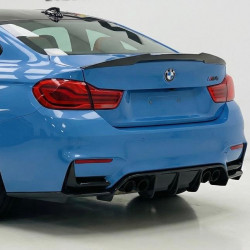 Carbonparts Tuning 1882 - Diffusor Diffuser V4 Vollcarbon passend für BMW M3 F80 M4 F82 F83