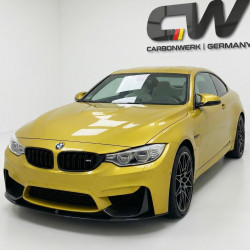 Pièces en carbone Tuning 1884 - Frontlippe Spoiler Schwert Performance Vollcarbon passend für BMW F80 F82 F83 M3 M4