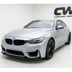 Carbonteile Tuning 1885 - Frontlippe Spoiler Schwert GT4 Vollcarbon passend für BMW F80 F82 F83 M3 M4